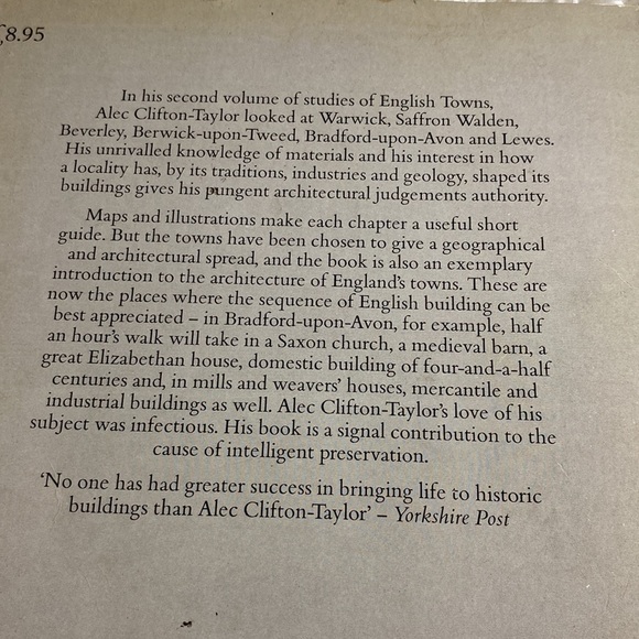 SIX MORE ENGLISH TOWNS any ALEC CLIFTON TAYLOR - Picture 3 of 11
